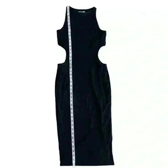 Bar lll Womens Sleeveless Cut- Out Bodycon Dress Deep Black Size XS NWT - Picture 9 of 14